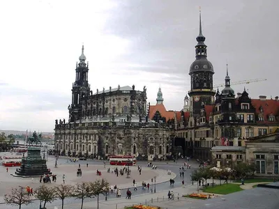 Альтштадт - Старый город Дрездена. Германия, Дрезден