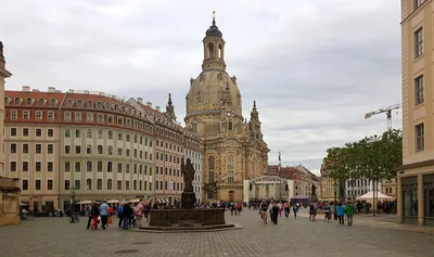 Дрезден Германия Августа 2022 Года Вид Город Дрезден Германия – Стоковое  редакционное фото © Dudlajzov #651055388
