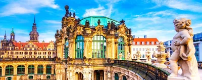 Германия: Дрезден, барокко из эльбского песчаника (ru.infoglobe.cz)