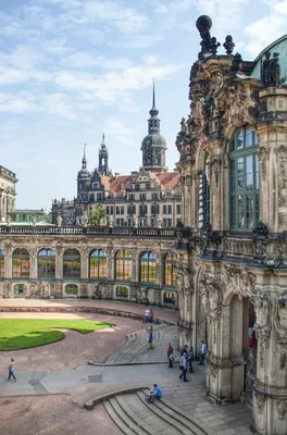 Германия: Дрезден, барокко из эльбского песчаника (ru.infoglobe.cz)