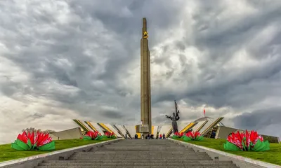 Стелу \"Минск — город-герой\" после реставрации откроют ко Дню города