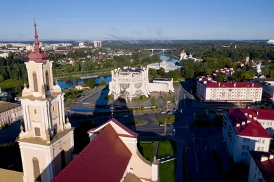 Ночной город Гродно / фото