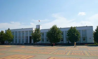 Район в г.Кобрин. Беларусь