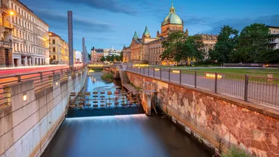 Германия. Лейпциг. Университетский город ярмарок с богатой музыкальной  традицией