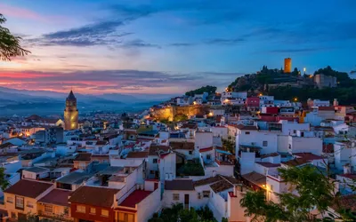 Фотобродилки | Малага, Испания: вечер в курортном городе
