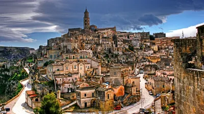 Город матера Италия фото фотографии