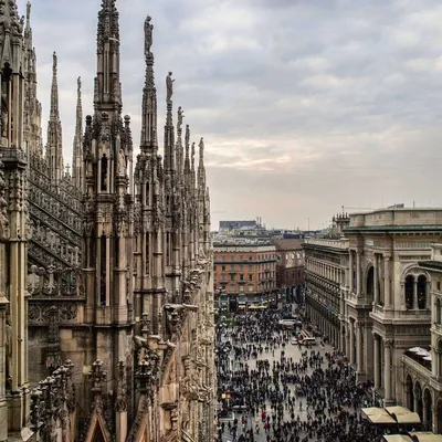 Милан - телеграм чат, как добраться, когда лучше поехать,  достопримечательности и туристические улицы, еда в Милане