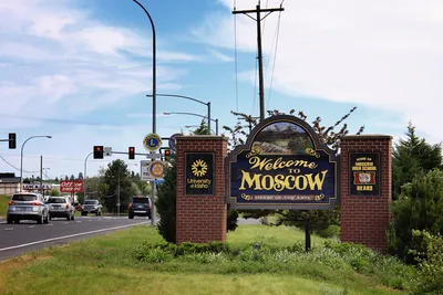 Город москва в США фото