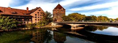 Нюрнберг (Германия) центр города прогулка под дождем | Nürnberg Walking  Tour - YouTube