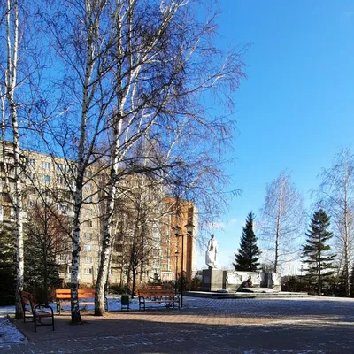 На горизонте городок | Обь (Новосибирская область) | Фотопланета