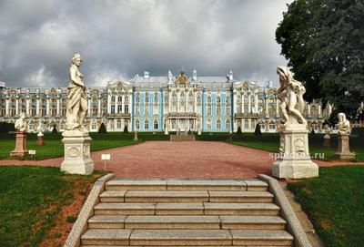 Екатерининский дворец. (г.Пушкин). Царское село (Пушкин). Фото Санкт- Петербурга