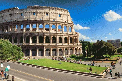 Город Рим Вечером — стоковые фотографии и другие картинки Рим - Италия - Рим  - Италия, Колизей, Провинция Рим - iStock