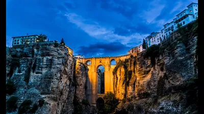Город Ronda в Испании стоковое фото. изображение насчитывающей рисуночно -  36458806