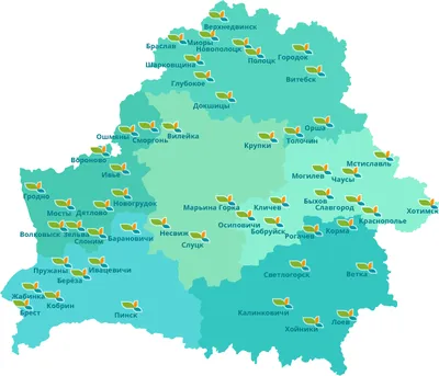 Карта Беларуси | Республика Беларусь на карте мира онлайн