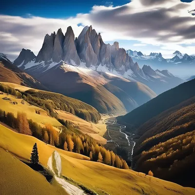 Горы Италии в полной красоте Доломити Стоковое Изображение - изображение  насчитывающей естественно, живописные: 162427189