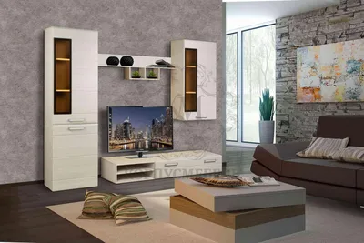 Модульная гостиная \"Кёльн\" композиция #2 – купить в Москве |  Интернет-магазин мебели «Мебельград»