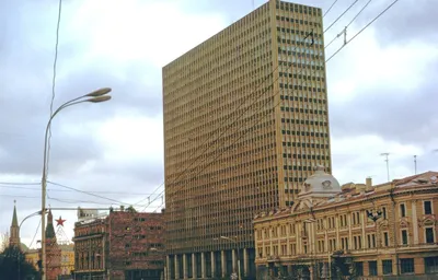 Здание гостиницы \"Интурист\" в Москве | РИА Новости Медиабанк