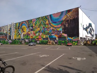 Немного классных граффити из Минска | Пикабу