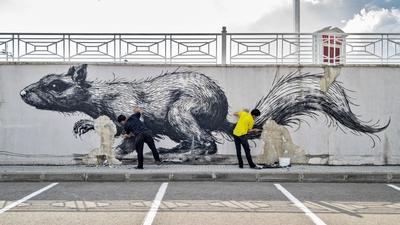 Невероятные граффити Москвы, которые вы не увидите вживую (ФОТО) - Узнай  Россию
