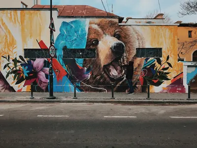 Известные художники разукрасили граффити стены 150 домов в Москве ::  Городская недвижимость :: РБК Недвижимость