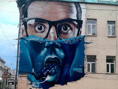 Граффити в Москве | Пикабу