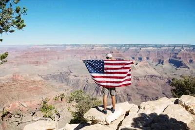 Grand Canyon red canyons at sun with … – License image – 71316178 ❘  lookphotos