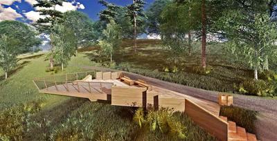 Архитекторы представили проект красноярского парка «Гремячая грива». СИБДОМ