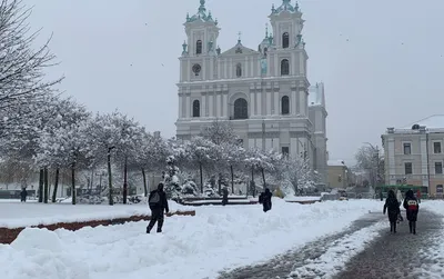 Зима, январь, полет нормальный! Снежные фото Гродно на которых многие  найдут свой дом — Вечерний Гродно