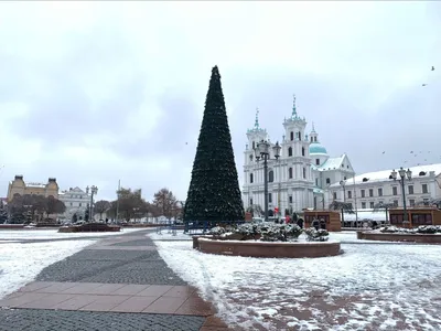 Нарисуй закат неба над Гродно зимой…» — создано в Шедевруме