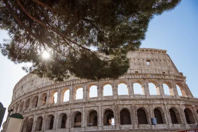 Вид на места и гипогей древнего Колизея в Риме Редакционное Фотография -  изображение насчитывающей история, иконическо: 157230322