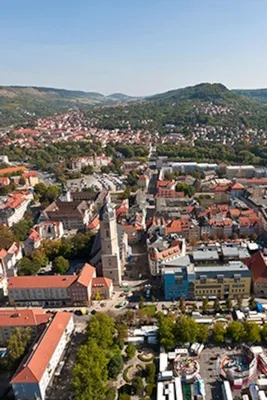 JENA, GERMANY - CIRCA APRIL, 2019: Townscape of Jena in Thuringia, Germany  Stock Photo - Alamy