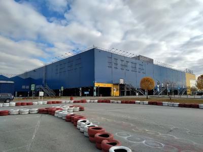 Фото Торговый центр IKEA, г. Новосибирск - Утепление плоской кровли —  PirroGroup