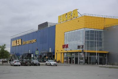 С фасада ТРЦ «Мега» в Новосибирске сняли буквы IKEA