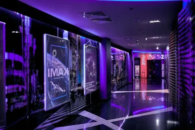 Фойе кинотеатра IMAX. Москва. Декабрь 2015. (4 фото)