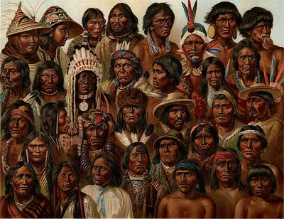 Индейцы Северной Америки на рубеже XIX и ХХ веков. - Фотохронограф