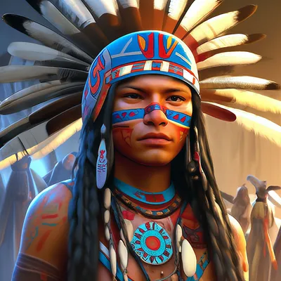Рисунки индейцев северной америки - 80 фото