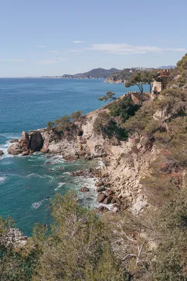 Пляж Ллорет Де Мар В Коста-Брава, Каталония, Испания Фотография, картинки,  изображения и сток-фотография без роялти. Image 21557729