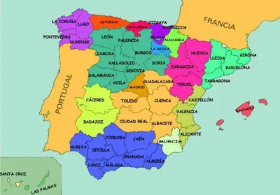 Карта курортов Испании / Travel.Ru / Страны / Испания / Карты