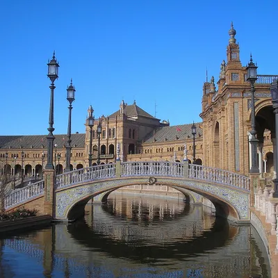Площадь Испании в Севилье: информация и фото, где находится Площадь Испании  в Севилье
