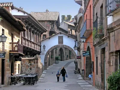 Испанская деревня. Pueblo Espanol, Barcelona