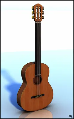 Испанская гитара 58см дерево — Juguetesland