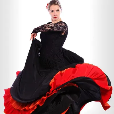 Юбка для фламенко Испанская юбка: продажа, цена в Запорожье. Спортивная  форма от \"MyTorg\" - 1770429920