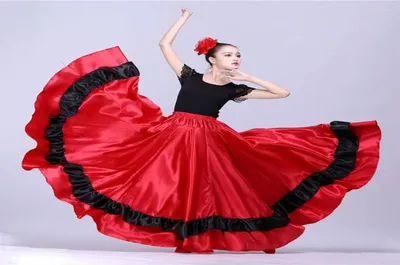 Юбка для испанского танца