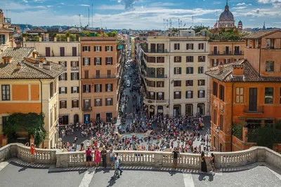 Испанская лестница в Риме открылась после реставрации | GQ Россия
