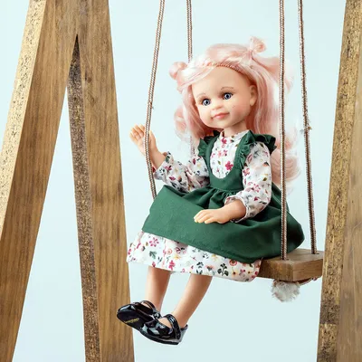 Купить кукла модель Зои в розовом, 52 см, мягконабивная, испанские куклы,  подарок девочке, цены на Мегамаркет