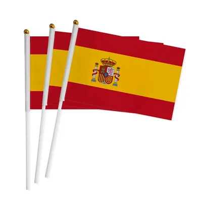 векторная иллюстрация рук держащих испанский флаг на белом фоне PNG ,  Испания, флаг, флаг испании PNG картинки и пнг рисунок для бесплатной  загрузки