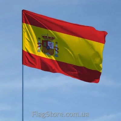 Флаг Испании крупного плана Стоковое Фото - изображение насчитывающей  испания, бесконечно: 91178024
