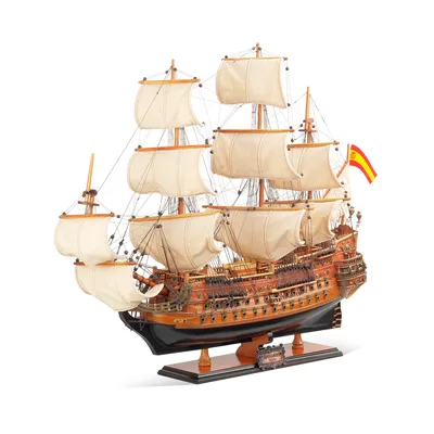 Готовая модель корабля ручной работы \"San Felipe\"