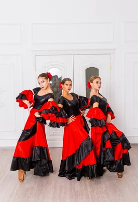 Испанский танец-\"Арагонская Хота\" – заказать на Ярмарке Мастеров – RBXKBY |  Костюмы, Москва