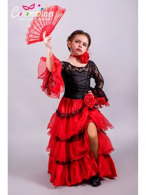 Костюм Кармен, испанки. Испанский костюм 690 для ребенка купить в Москве, в  интернет-магазине. Цены, фото, описание, отзывы.